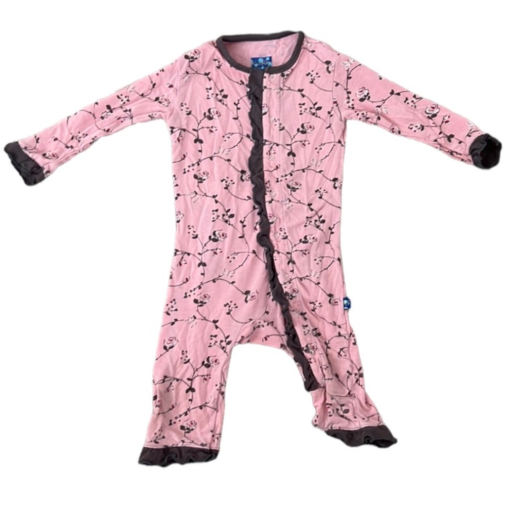 Kickee Pants Japanese blossom onesie